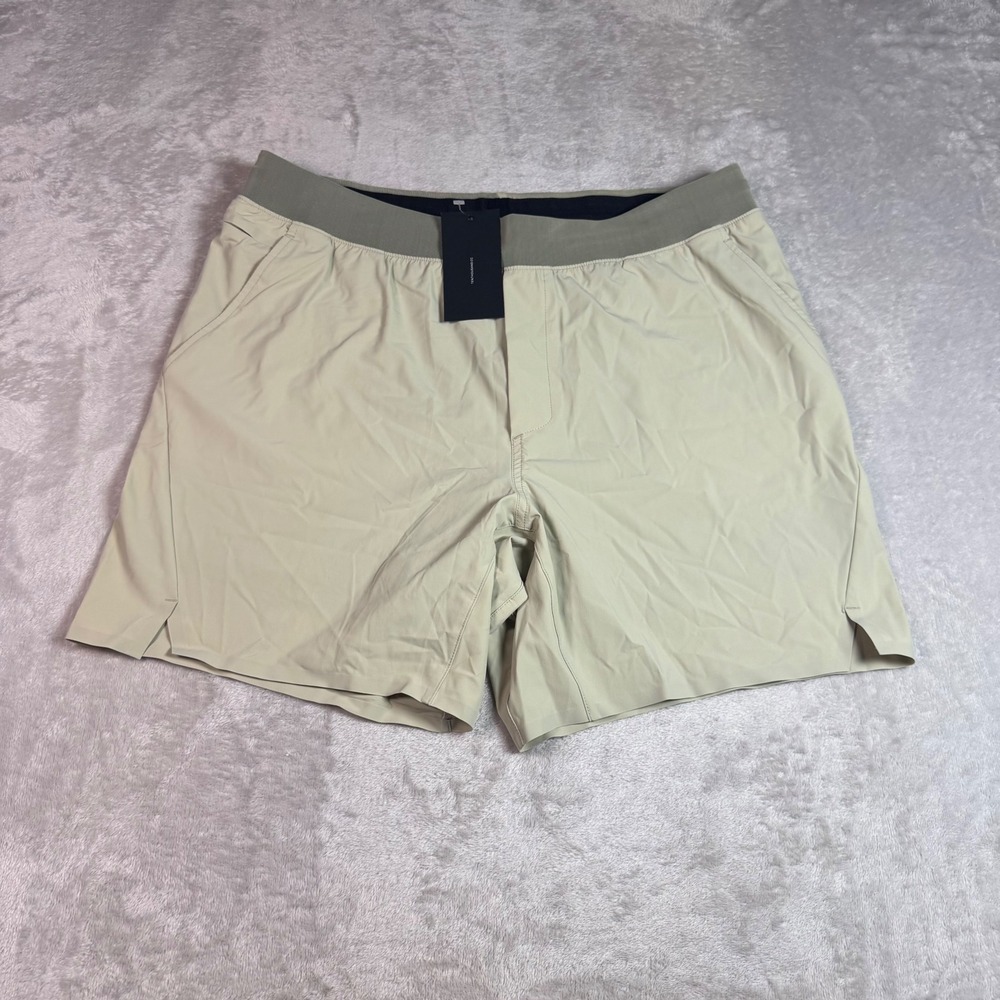 NWT Ten Thousand Mens 6.5 inch Set Short XL Moss Green Lined Quick Dry